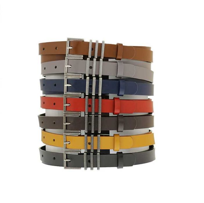 Ozdobny pasek damski dla kobiety do sukienki spodni tuniki karmelowy