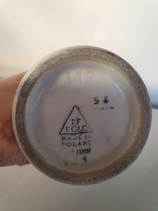 Wazon ręcznie malowany ZF Koło