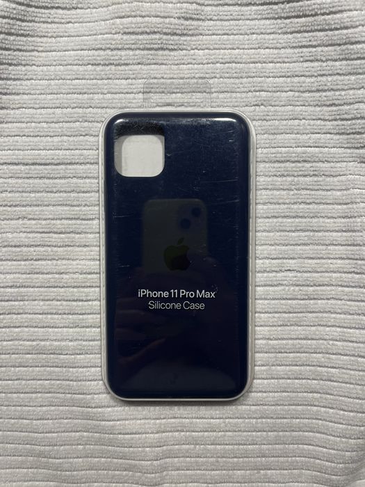 Оригінальний чохол iphone 11 pro max синій