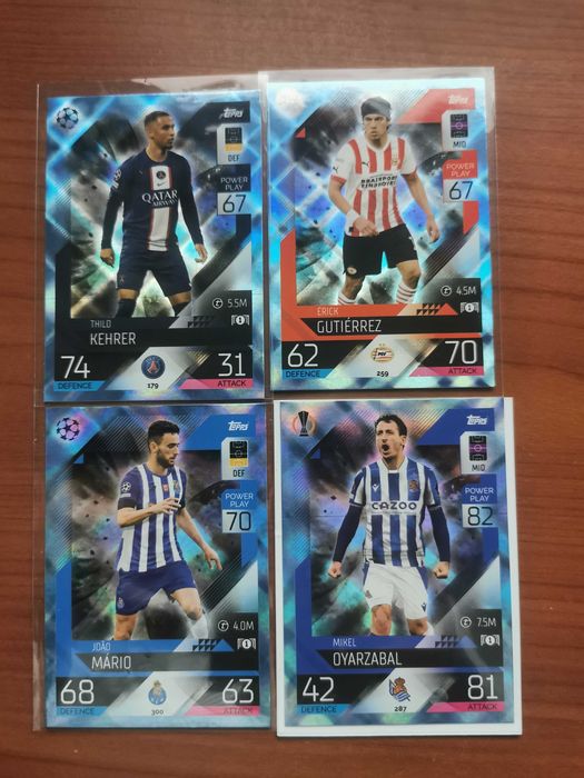 Match Attax Crystals Paralelas