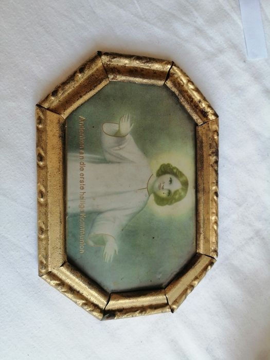 Stary mały religijny obrazek