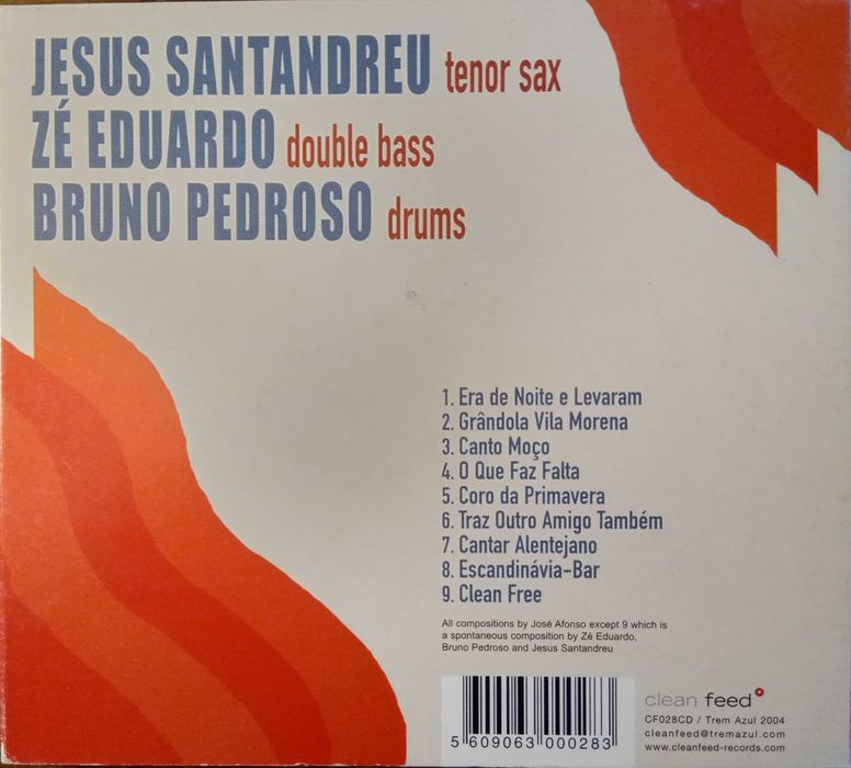 Zé Eduardo Unit	- - - - -		A Jazzar no Zeca	- - - - -	CD