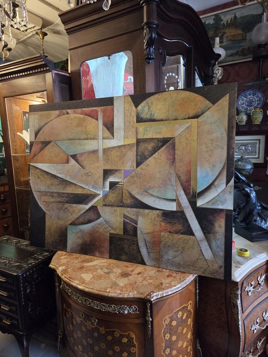 Pintura geometrica grande