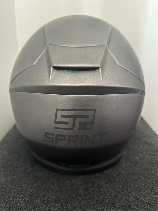 Capacete sprint  M Cinza Mate com Viseira Escura