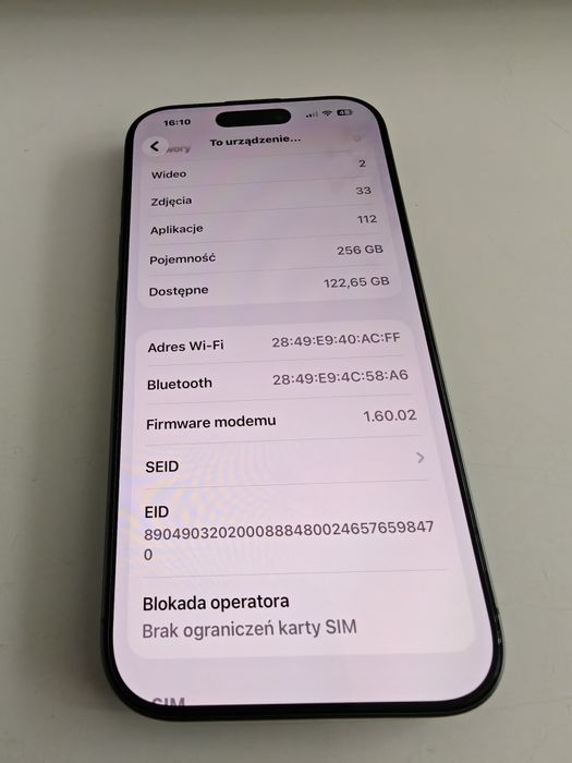 iPhone 17 256 gb nowy Gwarancja
