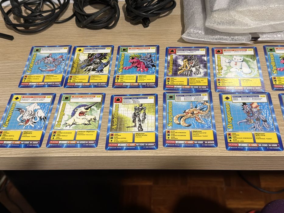Digimon Stickers and Cards