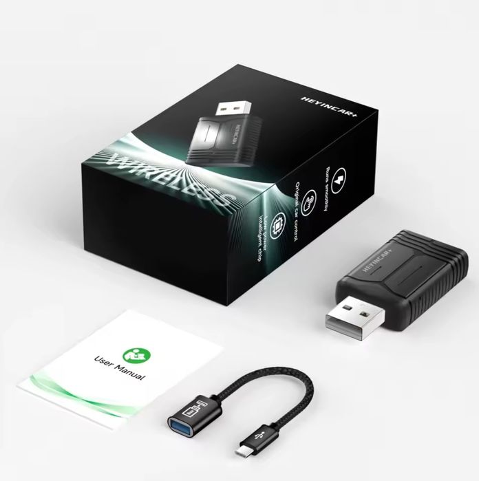 Adaptador Sem Fio para CarPlay e Android 3 em 1
Android Auto 3 ern 1 p