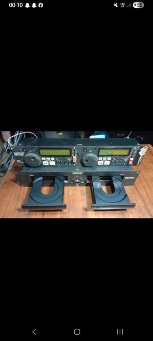 Podwójny odtwarzacz CD i MP3