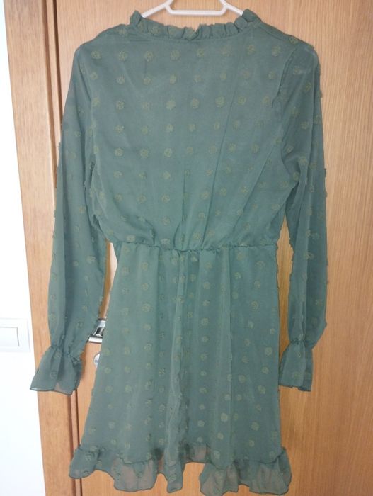 Vestido verde escuro