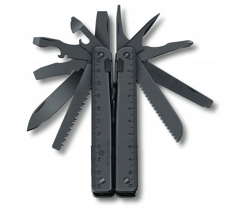 victorinox swisstool bs 3.0323.3cn black oksydowany + etui 27funkcji