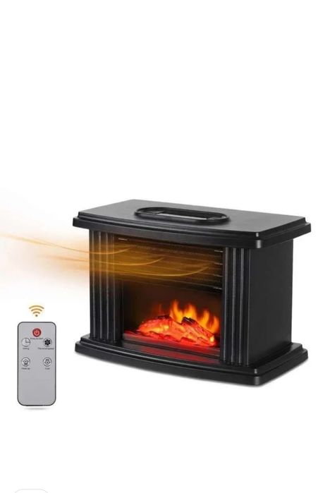 Електричний камін Flame Heater обігрівач із пультом