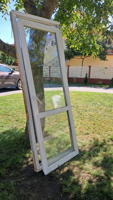 3szt okien + okno balkonowe