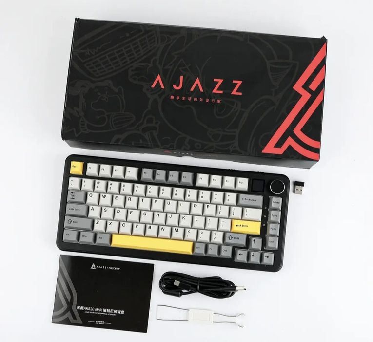 Klawiatura AJAZZ AK820 Max Czarno-szaro-żółty

+4
To jest mechaniczna
