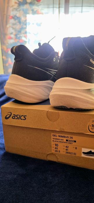 ASICS Gel Nimbus 26 – Pouquíssimo uso, praticamente novo!