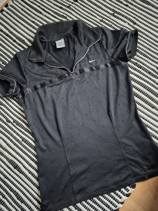 Koszulka polo czarna nike M