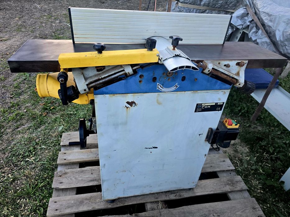 Strugarko Grubościówka Fox Wałek 3 Noże 260mm Proma Heblarka Grubiarka 230V