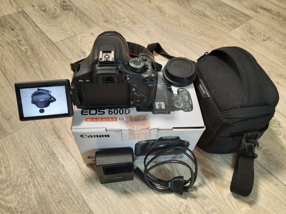 Фотоаппарат Canon EOS 600D с износом 10%(можем подтвердить)