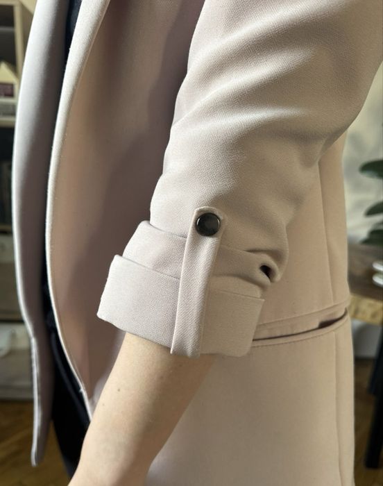 Różowa marynarka Zara, rozmiar XS