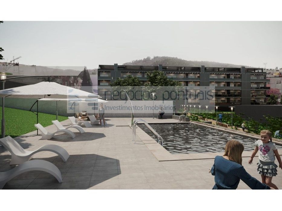 Apartamento T3 em condomínio privado com piscina — Celeirós, Aveleda E Vimieiro, Braga