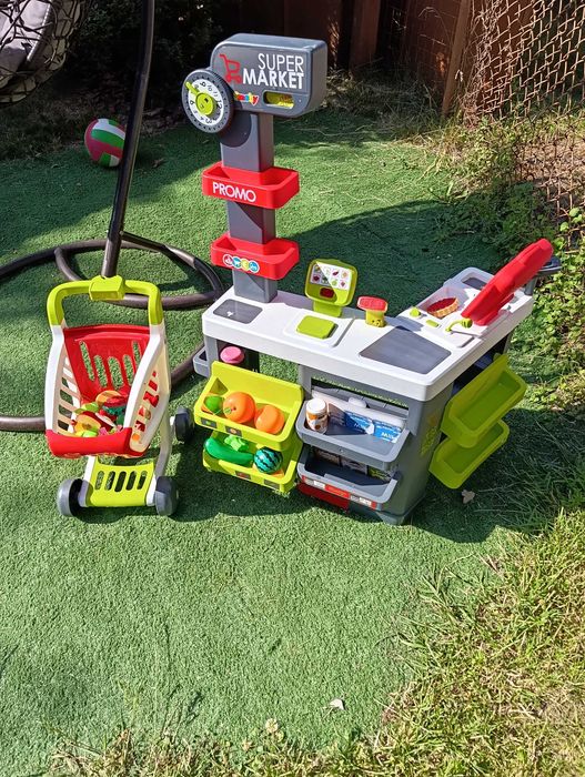 Дитячий  супермаркет Франція Smoby з візком