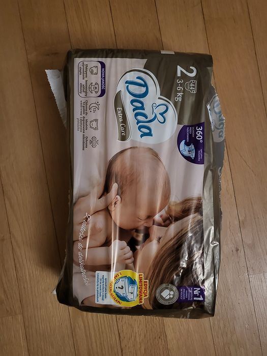 Dada Extra Care 2 (rozmiar 2) - otwarte opakowanie, 33 sztuki