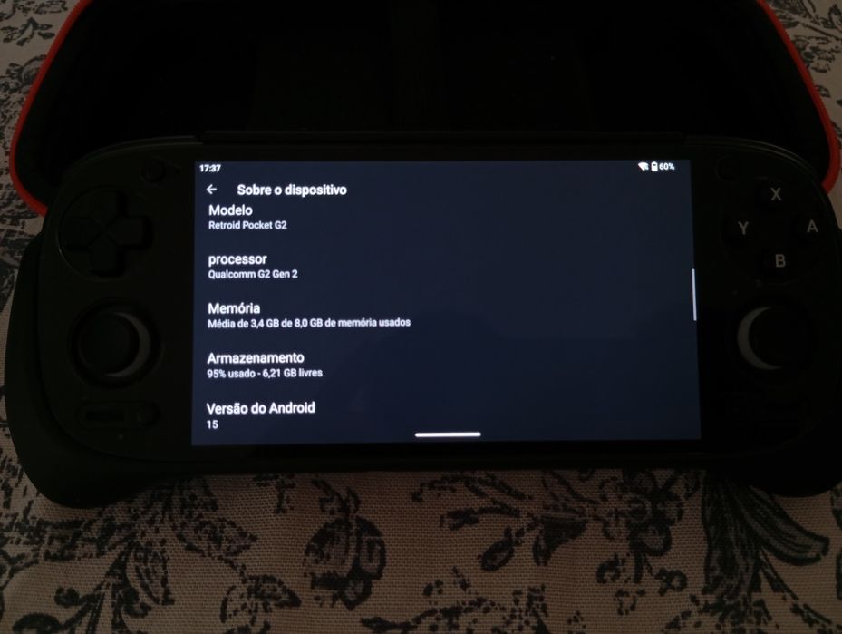 Retroid Pocket G2 – Console Portátil AMOLED (Configurado + Acessórios)