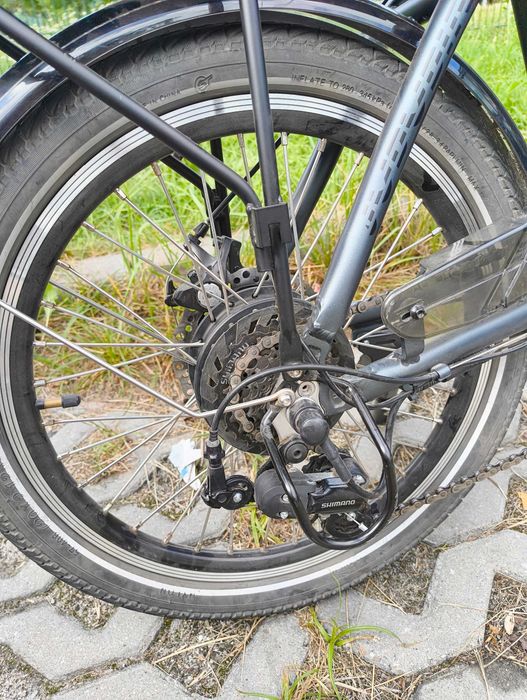 Rower elektryczny składany Jobobike Sam