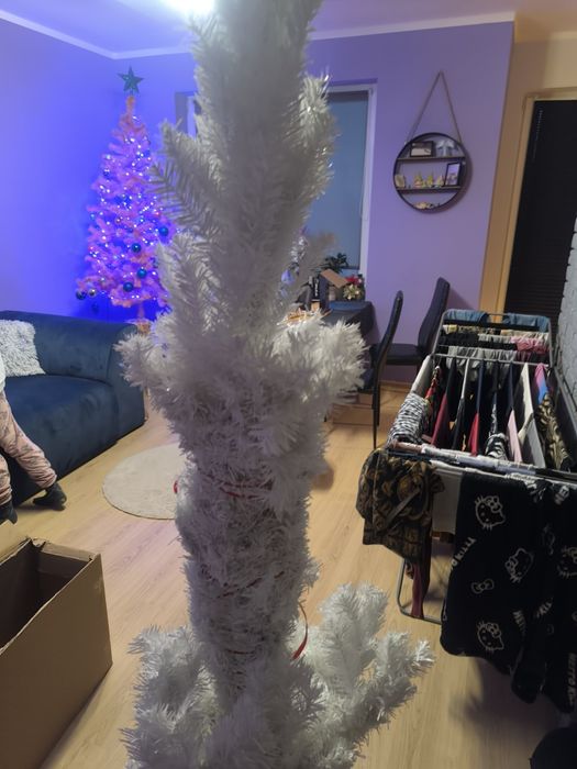 Pilnie sprzedam białą choinkę