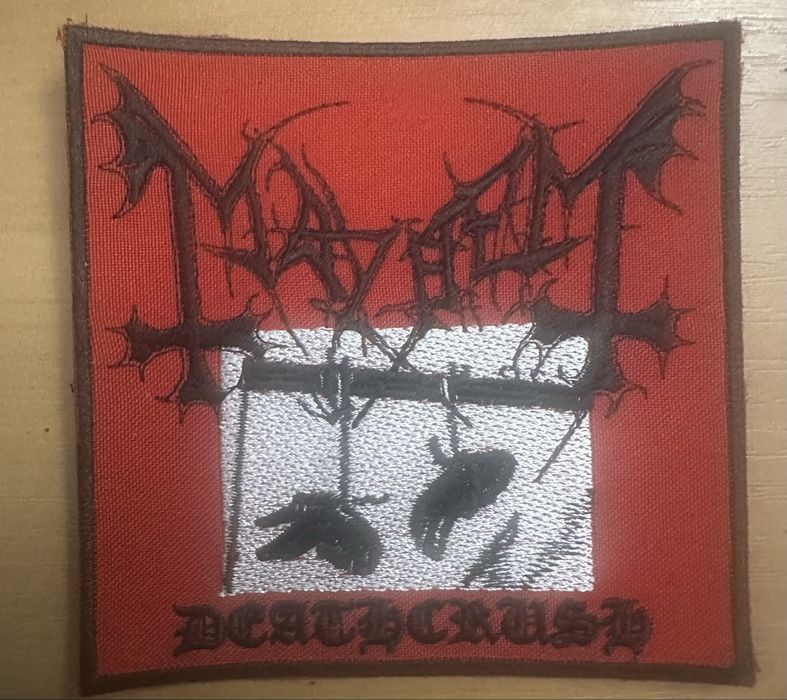 Нашивка Mayhem - Deathcrush
