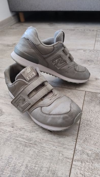 New balance 34 srebrne