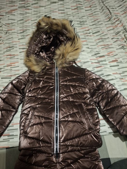 Дитячий зимовий комплект (куртка + напівкомбінезон-1495гр