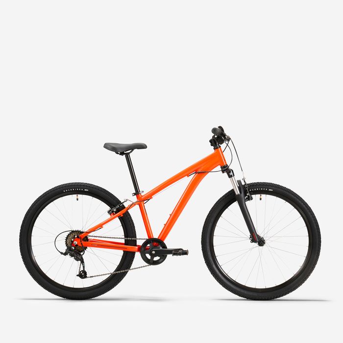 Bicicleta BTT EXPL 500 26" 9-12 Anos Laranja