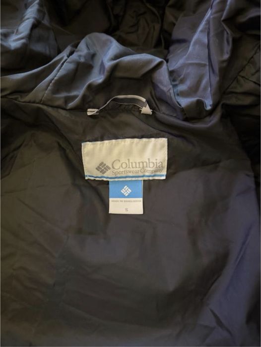 Чоловіча куртка бежева коричнева S оригінал columbia  зима ориг с