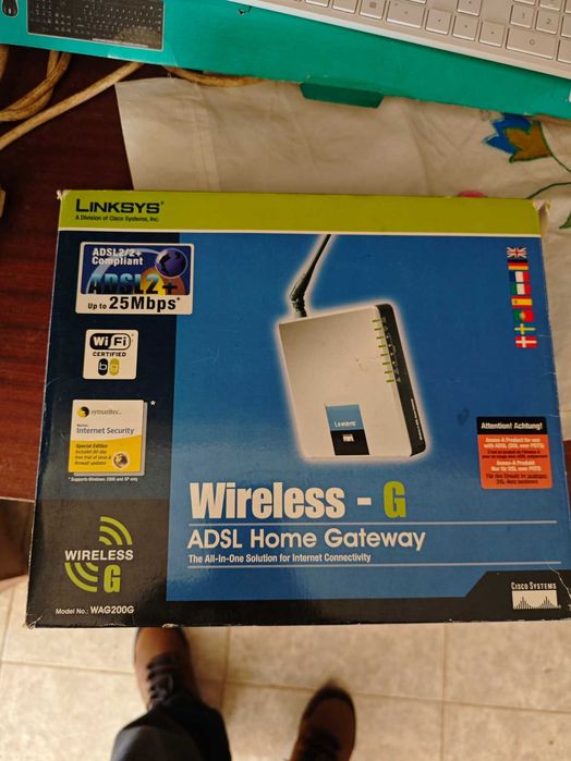 Router Wireless Linksys WAG200G