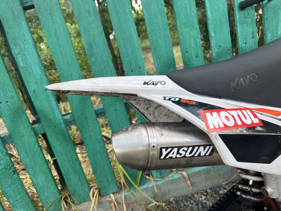 Питбайк KAYO TD125 (YX125) питбайк