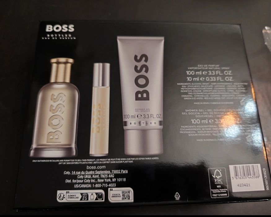 Hugo boss botled eau de parfum (Coffret)