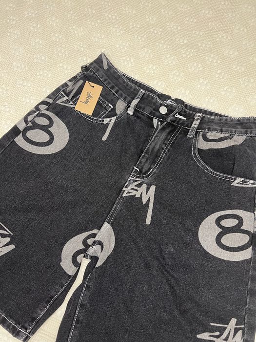 Шорти Stussy сірі чоловічі