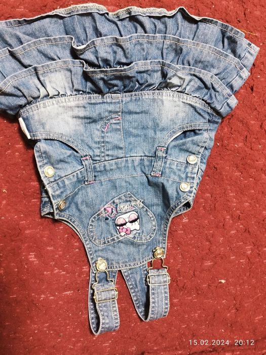 Сарафанчик джинсовий