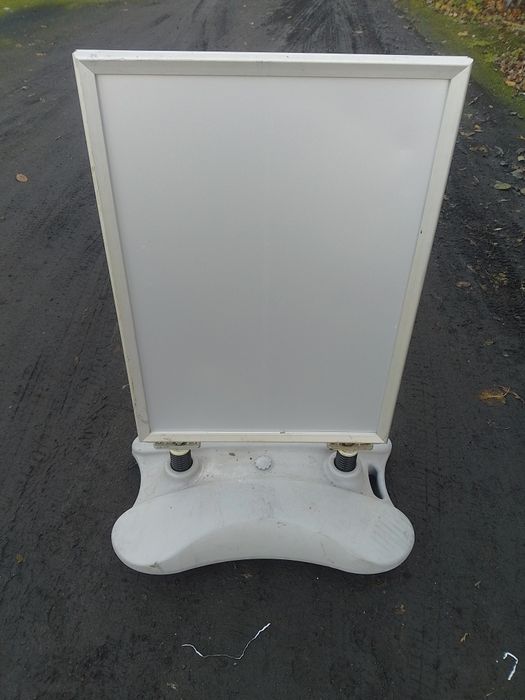 Potykać reklamowy A1, dwustronny, stan bdb o, olx dostawa - ok