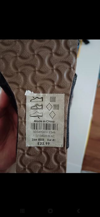 Klapki damskie Yours 41/8