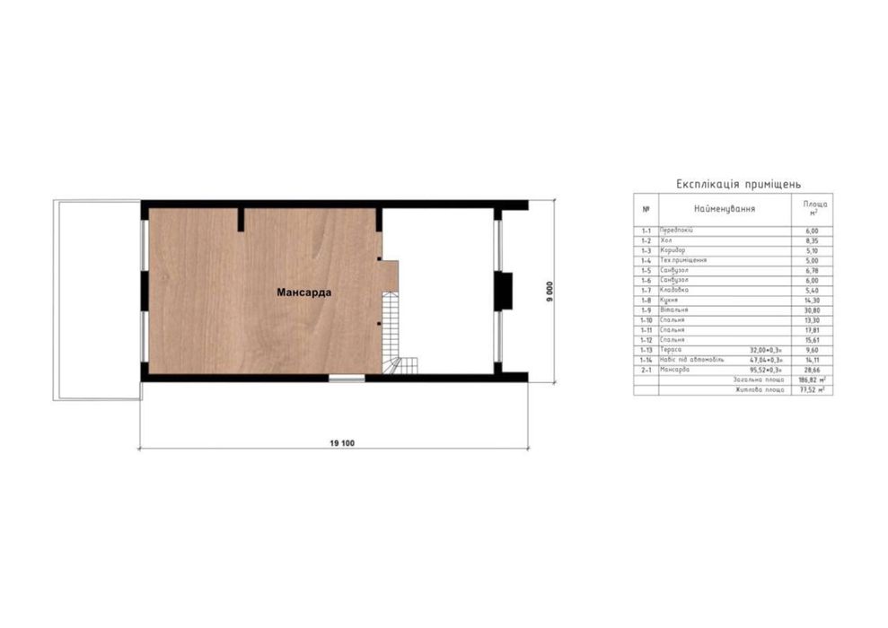 Сучасний Barnhouse 239 м², Іванковичі, 9 соток , 20 хв до Києва