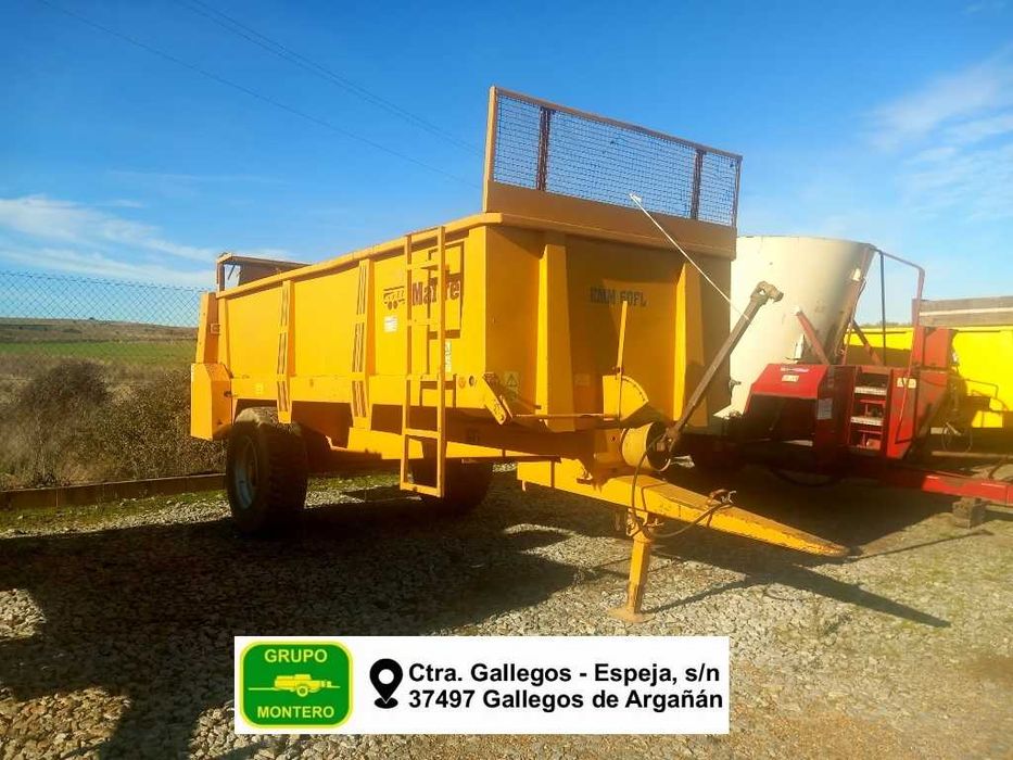 Reboque espalhador maitre de 8,5T