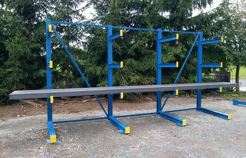 Regał wspornikowy , regały wspornikowe , dłużyca , stal