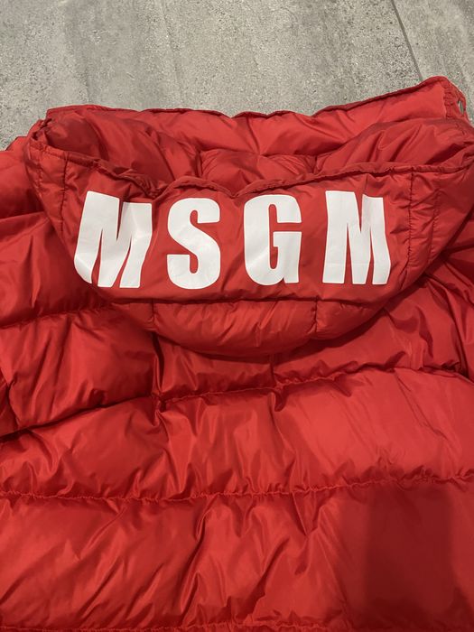 Пуховик оригинал MSGM