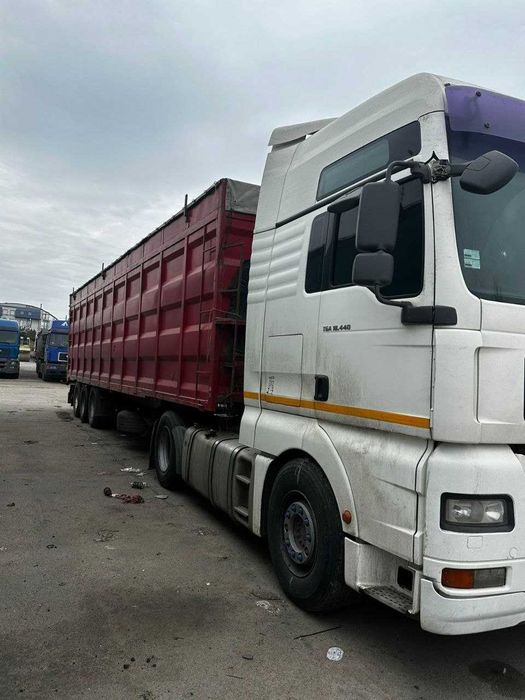 MAN TGA 18.440 АКПП 2008г. Комплект KRONE 2007 70куб.