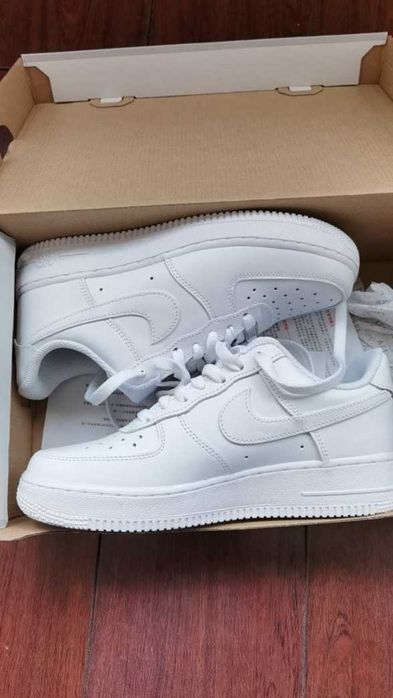 Buty meskie Mokasyny Nike_Air_Force_1_Low '07_Biały R.40