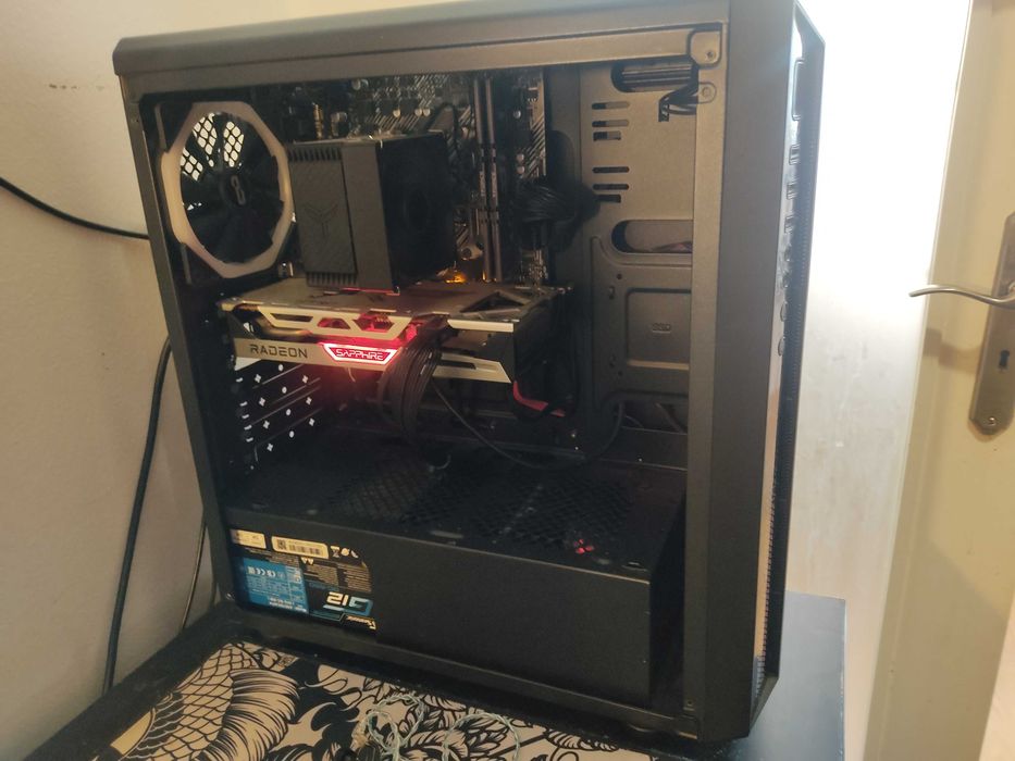 PC Gaming Ryzen 5 5600 + RX 6600 XT + Monitor 165Hz - 650