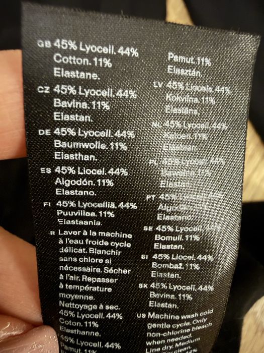 Лонгслів гольф тоненький з ліоцелю Arket