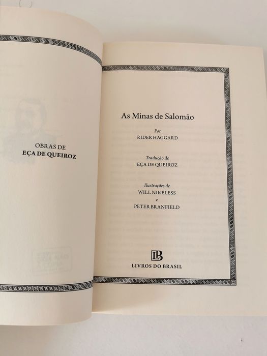 As Minas do Rei Salomão, de Rider Haggard