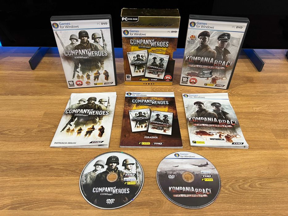 Company of Heroes (PC PL 2007) mini BIG BOX wydanie Złota Kolekcja